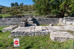 Archaeological Site of Dodoni - Temple of Sacred House